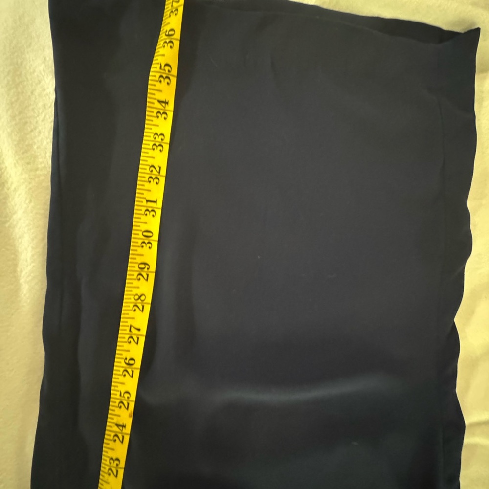 Halogen Navy Wide Leg Pants - Picture 7 of 10